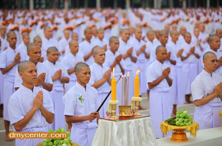 อุปสมบทหมู่ เข้าพรรษา 100,000 รูป ทุกหมู่บ้านทั่วไทย